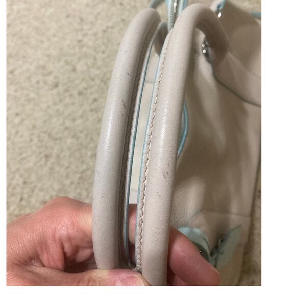 COACH 30165 BLEEKER PRESTON SATCHEL IN EDGE PAINT LEATHER - Picture 12 of 16